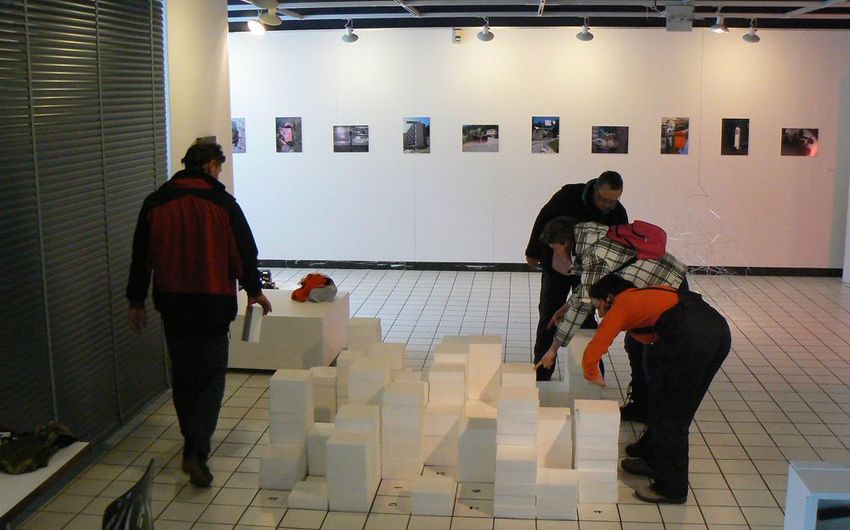 « LUCY IN THE SKI... », Patrice FERRASSE au Centre d'Art de Flaine